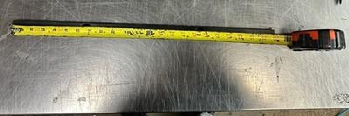 Used Midmark Ritter 75 Evolution 119 Accessory Side Rails for the Arm Rest Black