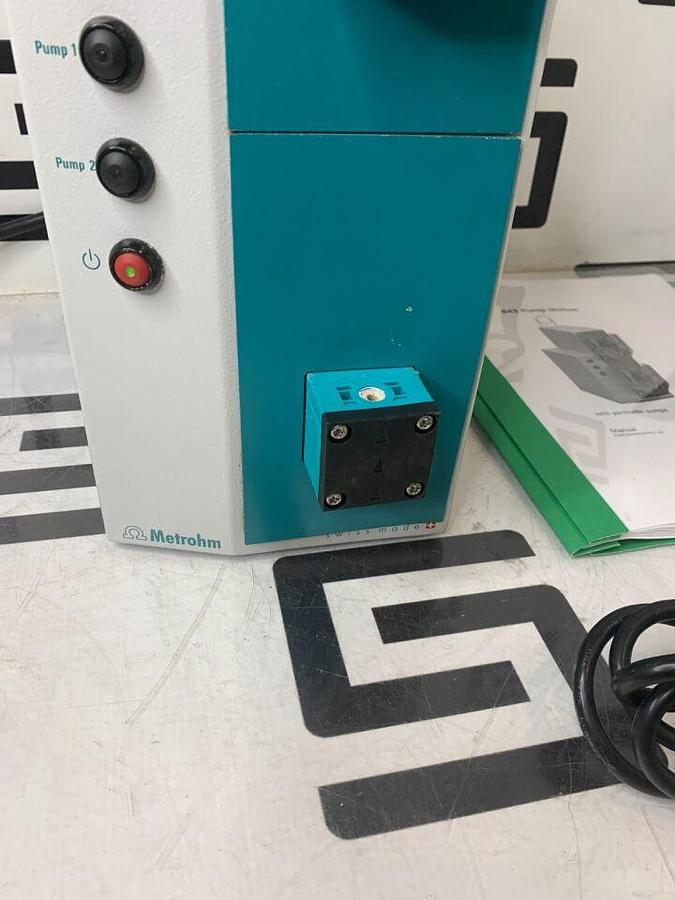 Used 843 Pump Station Titration Peristaltic