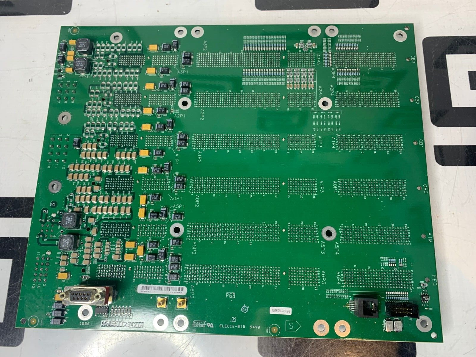 Used Philips IE33 IU22 Ultrasound 453561208342 REV B Front Plane Board Assembly AFP