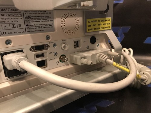Used Cheetah Medical, Inc. NICOM Reliant Patient Monitor 4.2 Cable Clamp