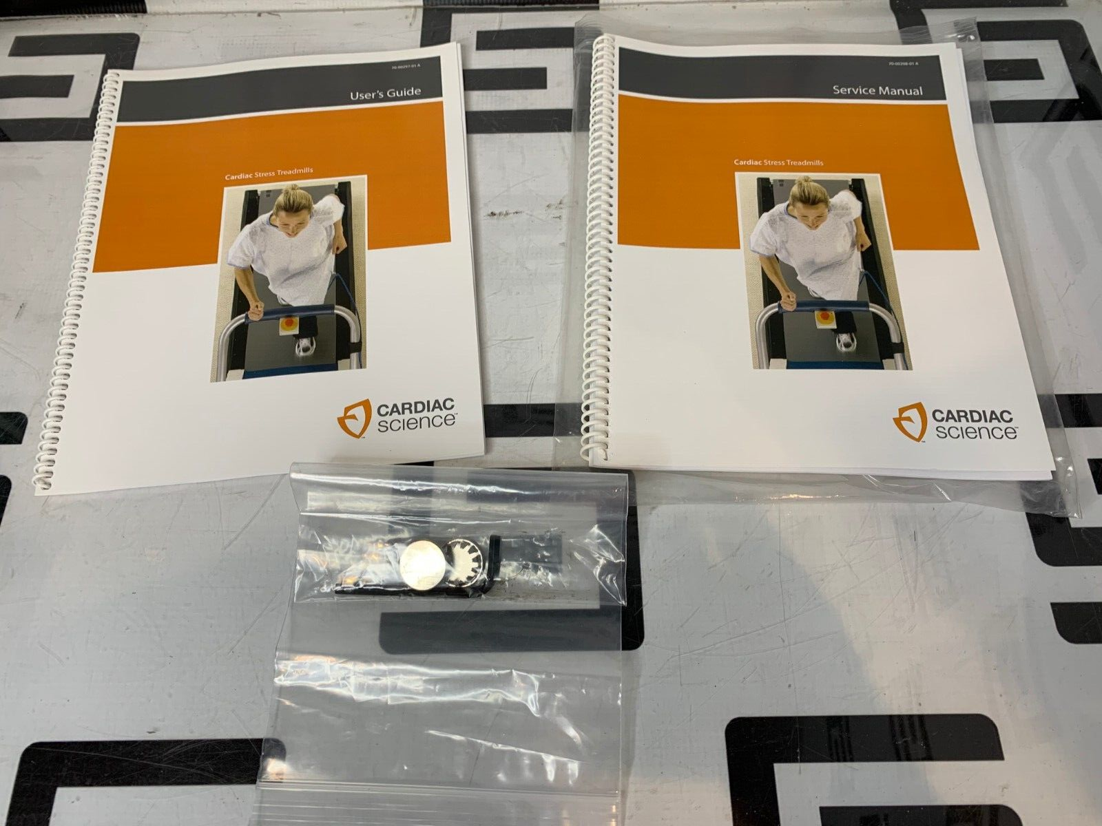 Used Cardiac Science Q-Stress Treadmill Quinton User / Service Manual 70-00298-01 A