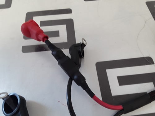 Used 2 Quantum Edge 3.0 2.0 Power Wheelchair Battery Cables  DWR1502H005-D X 3 2 + -