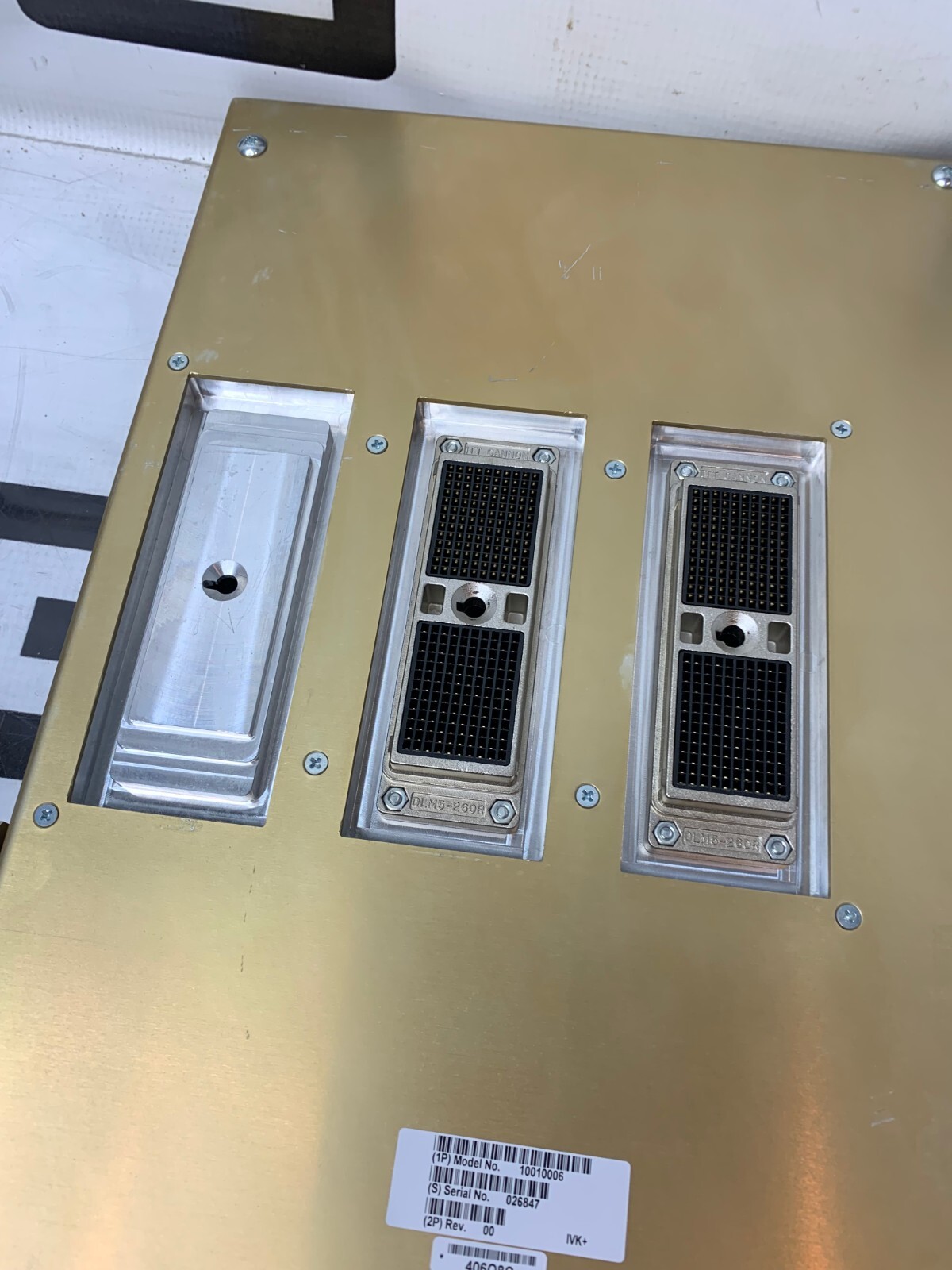 Used SIEMENS ACUSON X150 G40 X CLASS TI BOARD MODEL 10010006 PROBE CONNECT ASSY BOX