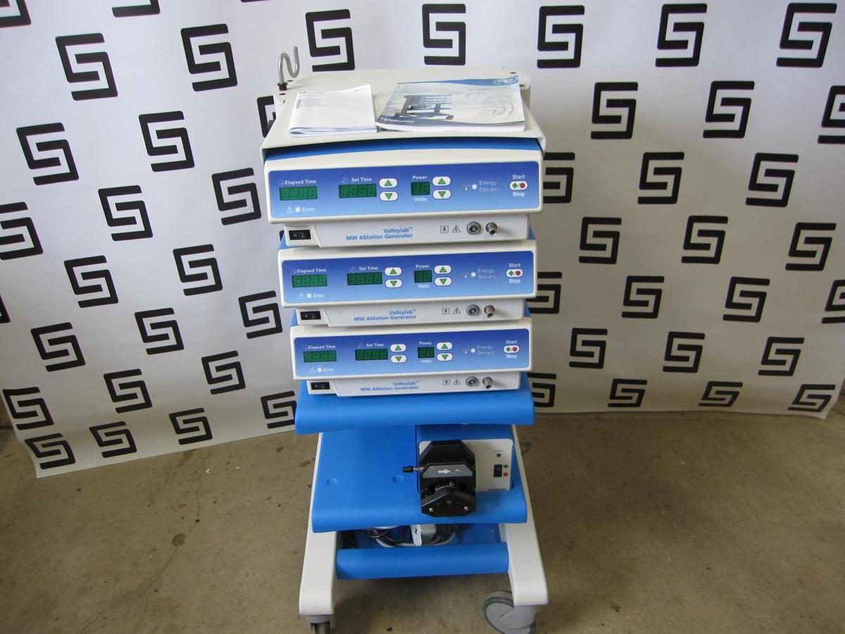Used ValleyLab MW Microwave  Ablation Generator and Pump System Evident
