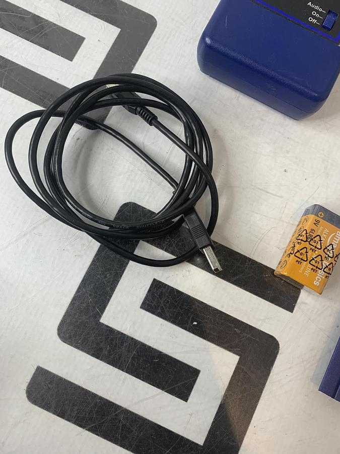 Used SE International Radiation Alert Inspector USB Geiger Counter w/ New Battery, Cable