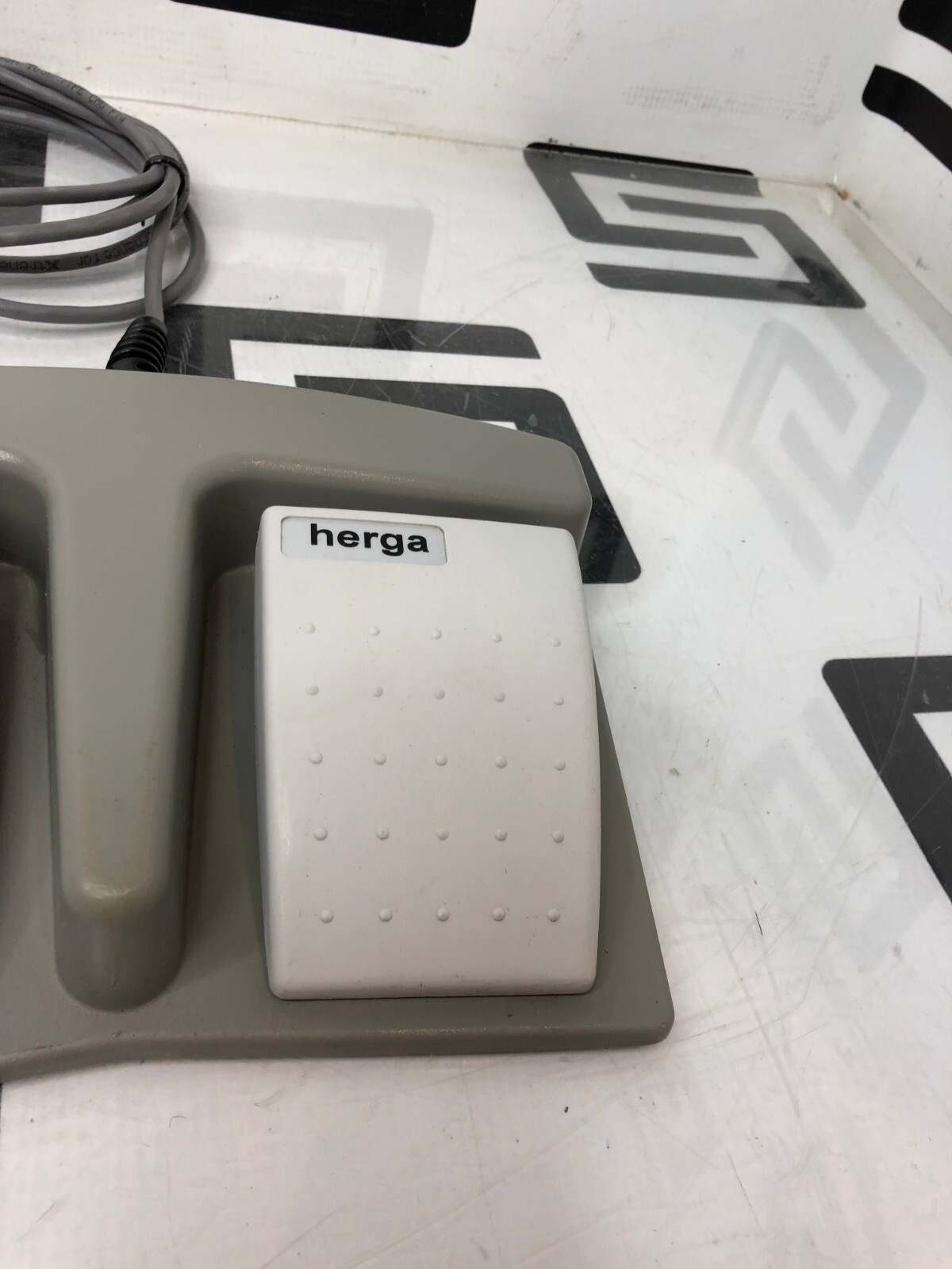 Used Esaote Biosound MyLab Foot Pedal Switch 910 2756 100 Herga Ultrasonic Footswitch