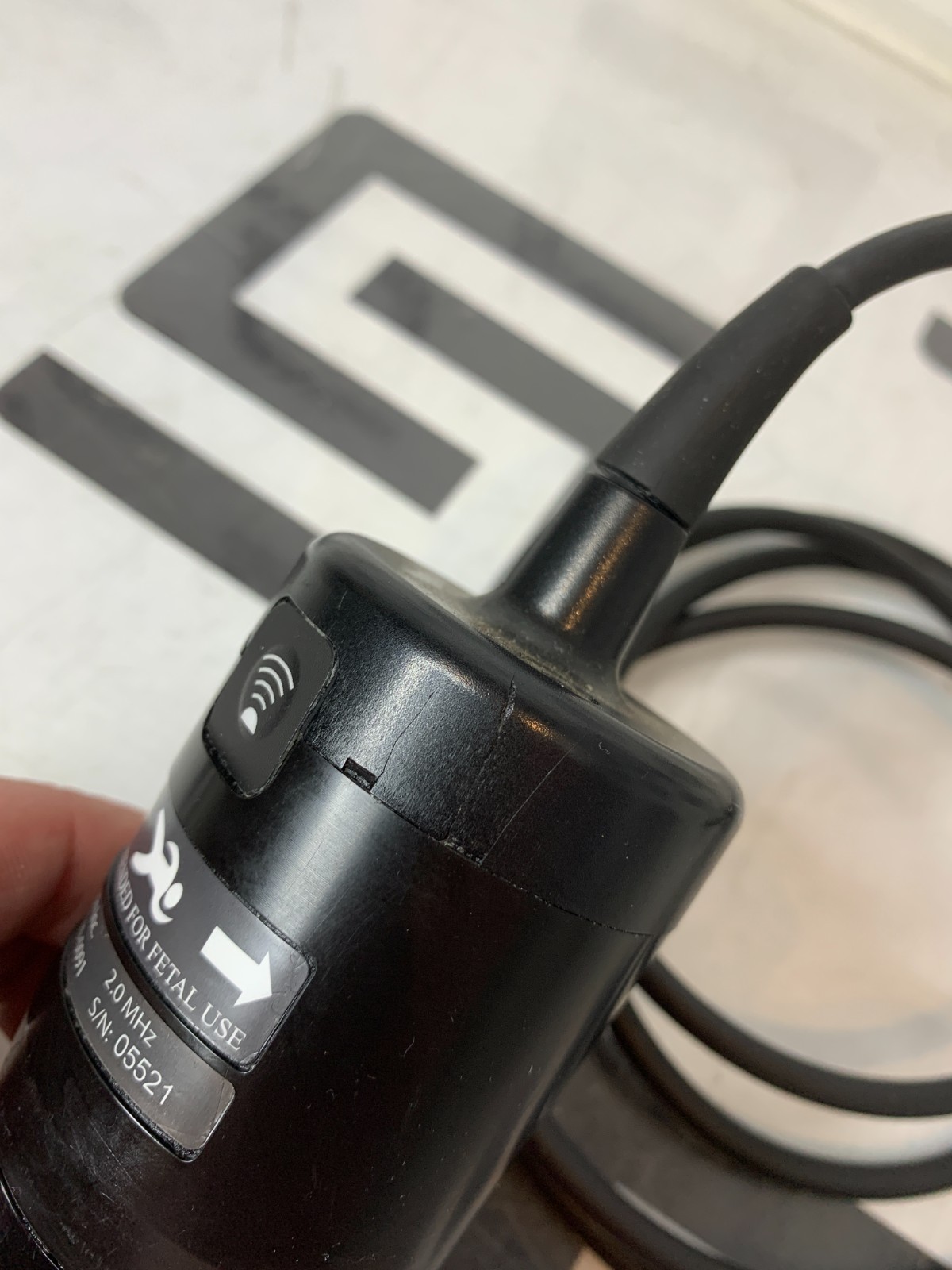 Used Verathon Probe  ladderScan BVI 3000 0570-0091 Bladder Scan Diagnostic Ultrasound