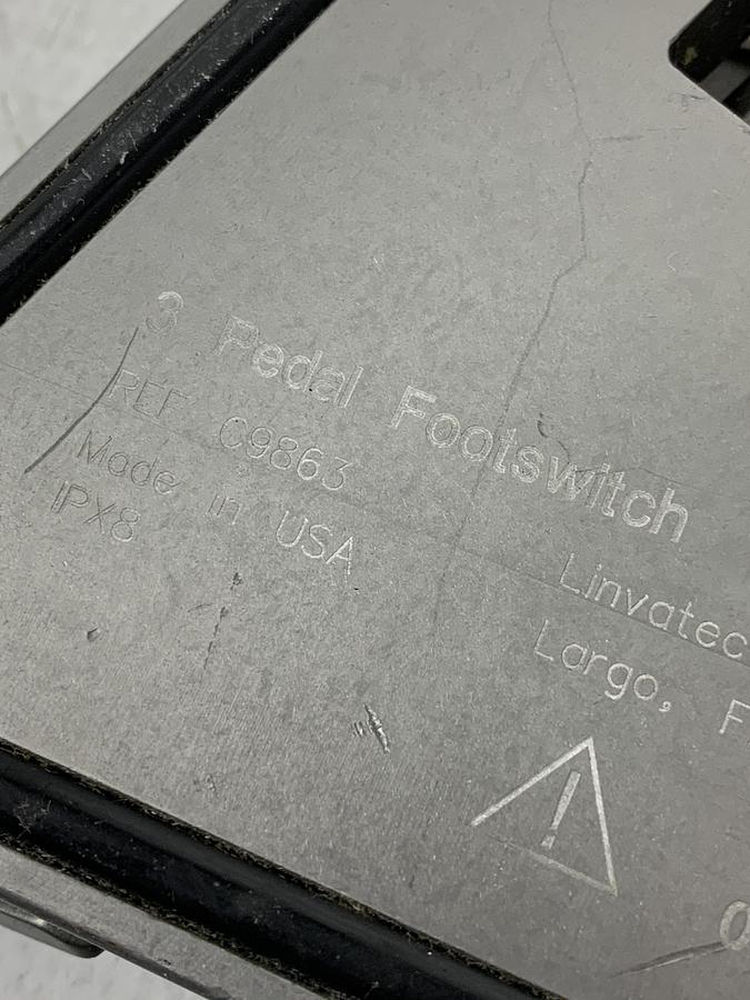 Used Linvatec MicroChoice C9863 Footswitch Foot Pedal Hall Surgical Warranty
