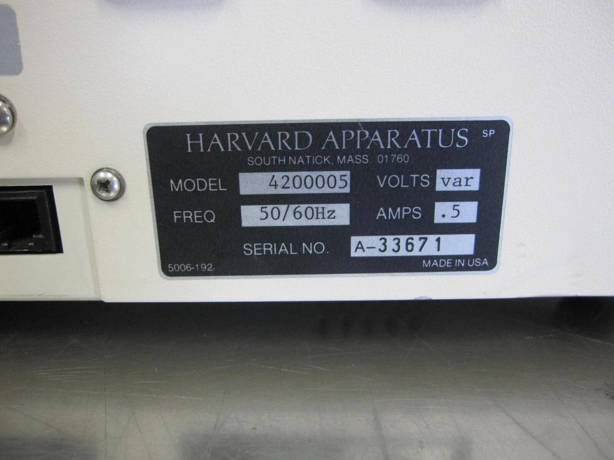 Used Harvard Apparatus 55-1144 Laboratory Syringe Infusion Pump - Movement Issues