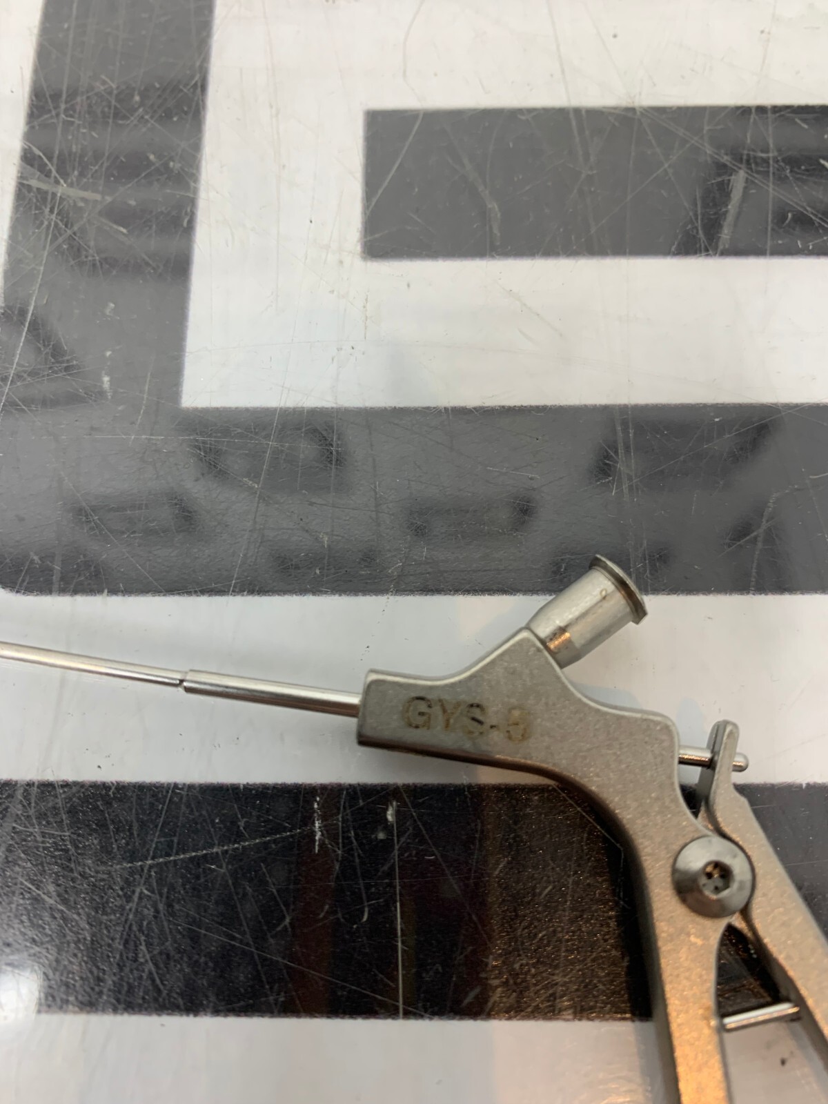 Used Gyrus GYS-5 ACMI Surgical 5Fr. Semi Rigid Scissors  WARRANTY