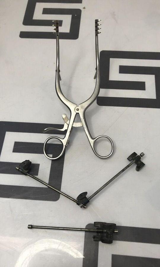 Used Stainless  36 Retractor Frame Janetta Surgical Hex Wrench Bars