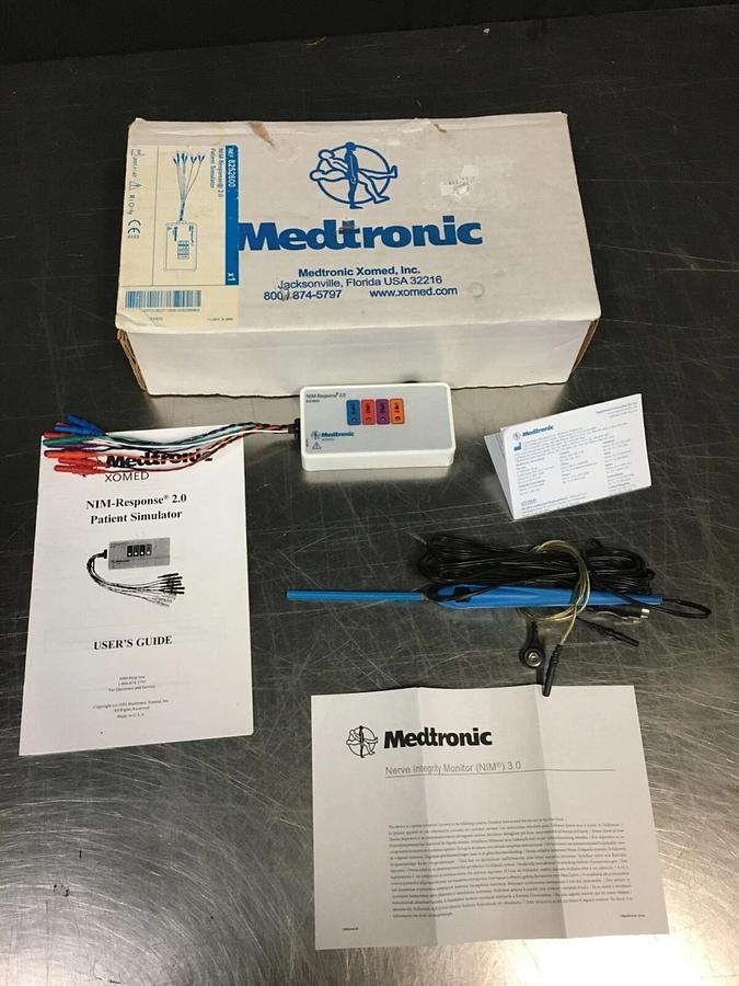 Used Medtronic XOMED Patient Simulator 8252600 Box NIM Response 2.0