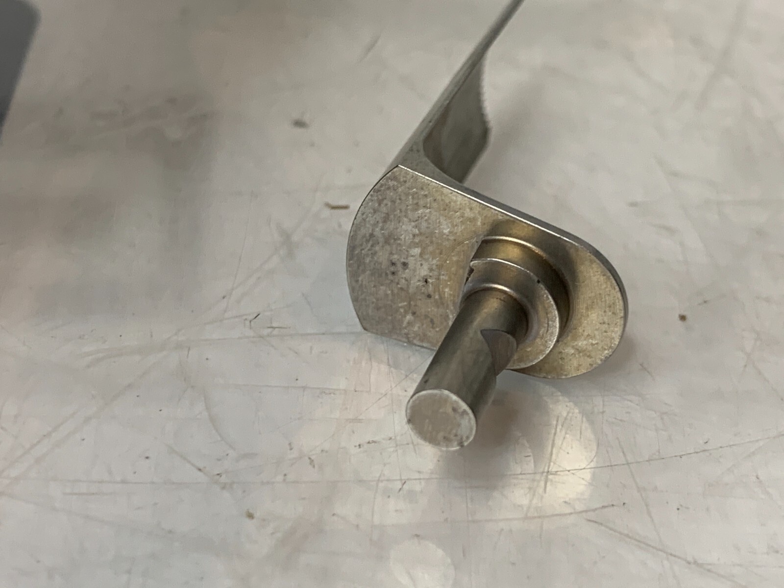 Used Stryker 2296-31-416 TPS Oscillating Crescentic Saw Blade Orthopedic 2-1/4"