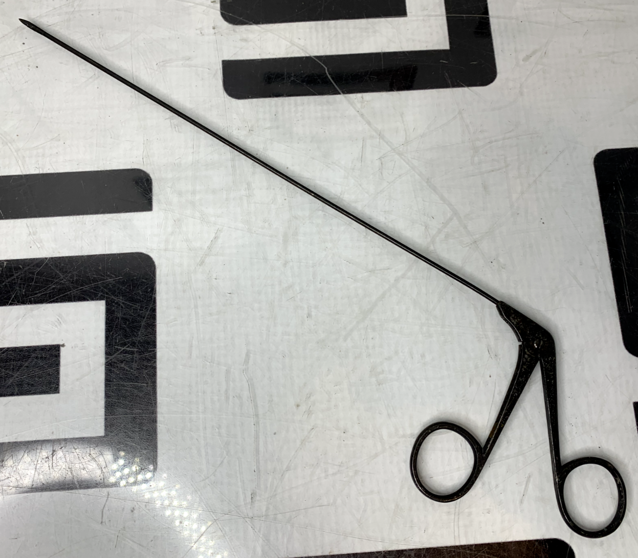 Used Pilling 50-6478 Jako-Kleinsasser Micro Laryngeal Scissors Straight Sharp 23cmENT