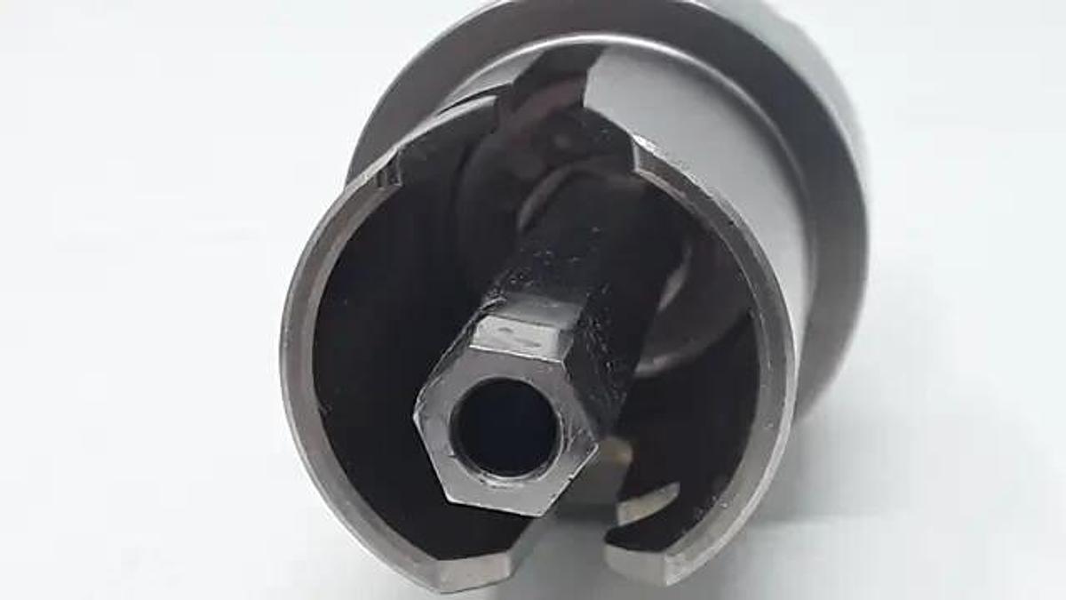 Used Stryker Jacobs Chuck Drill Adapter 277-82-131 Orthopedic Stainless w/ Key 1/4"