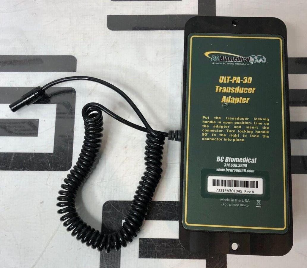 Used Transducer Adapter for Leakage Tester Detector