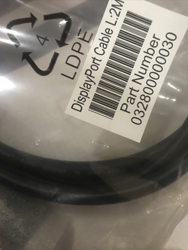 HOSIDEN Display Port Cable Male to Male 032800000030 FOR HP DREAMCOLOR MONITOR