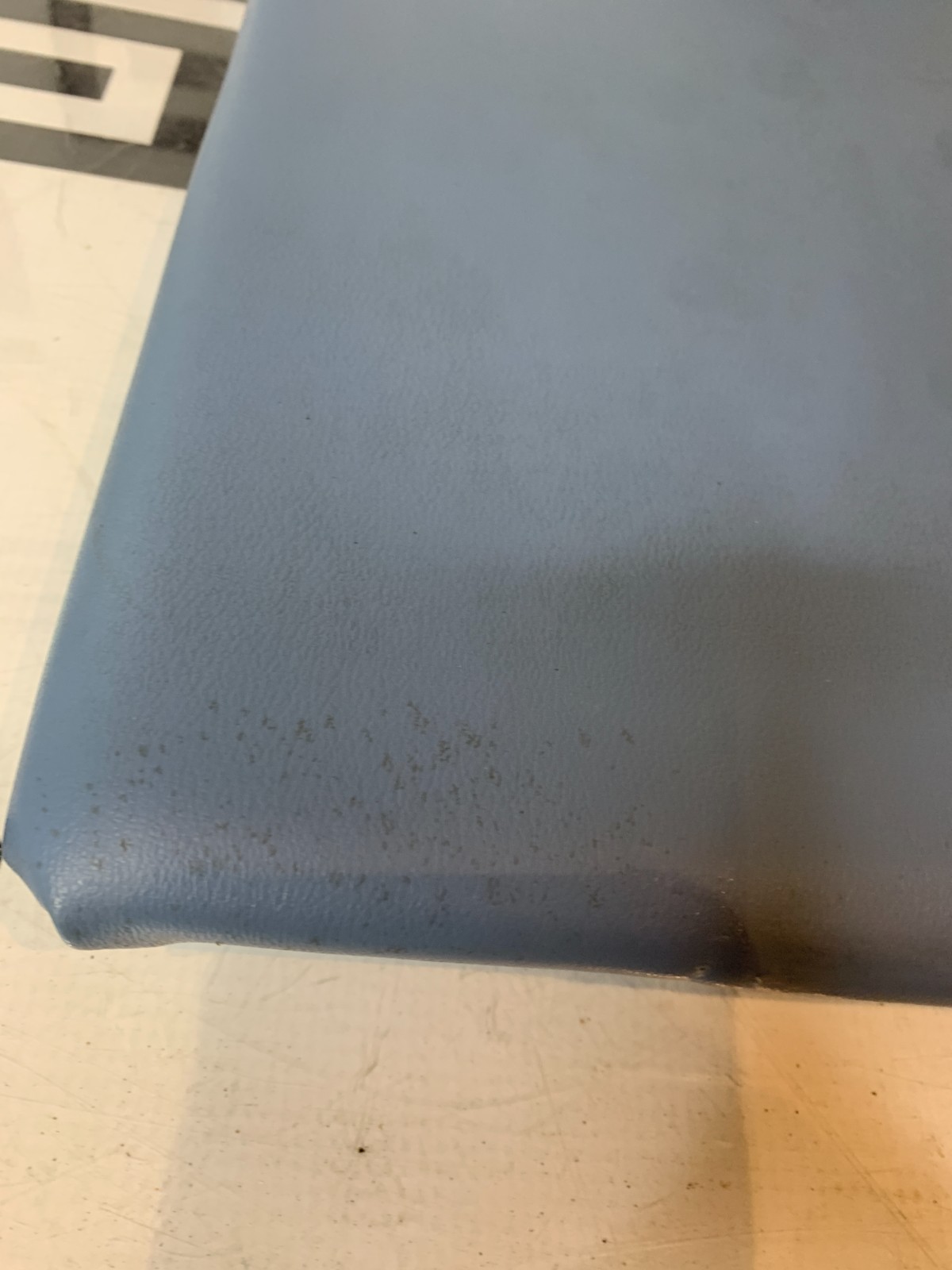 Used Midmark 104 Ritter 028-0439-00 Extended Upholstered Footrest Exam Table BLUE