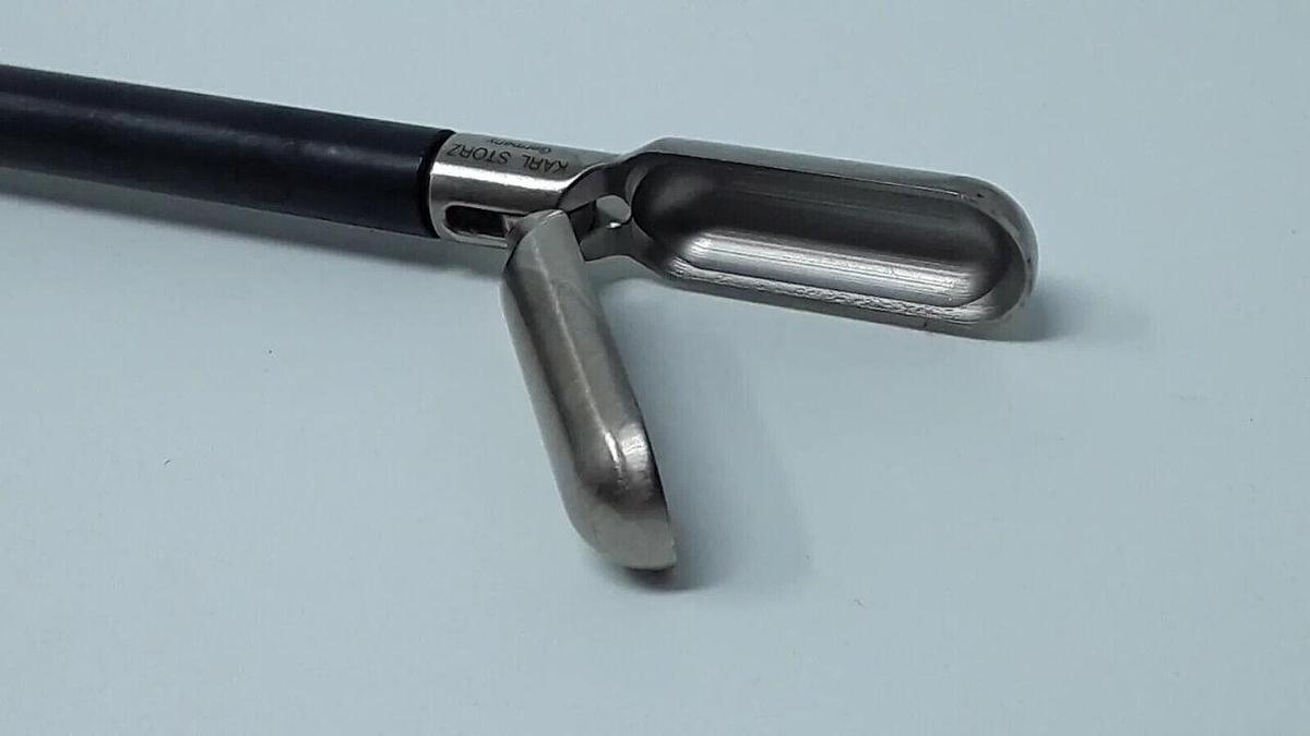 Used 33121 Clickline Handles 33500 Tube Spoon Forceps