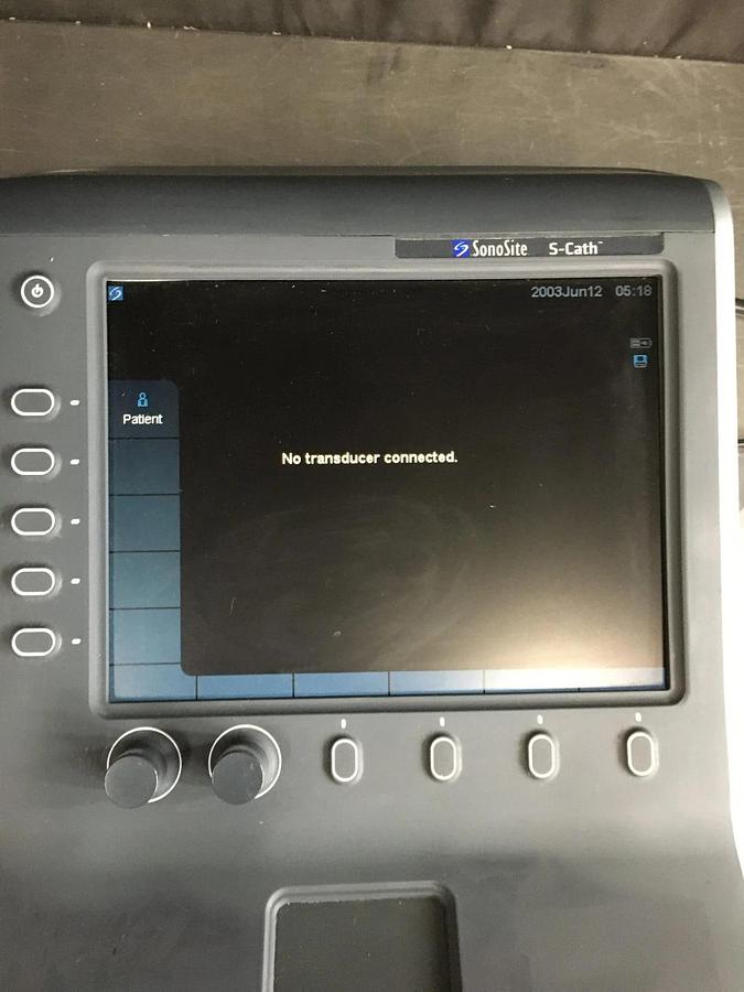 Used SonoSite S-Cath Ultrasound System P08778 P09417-66