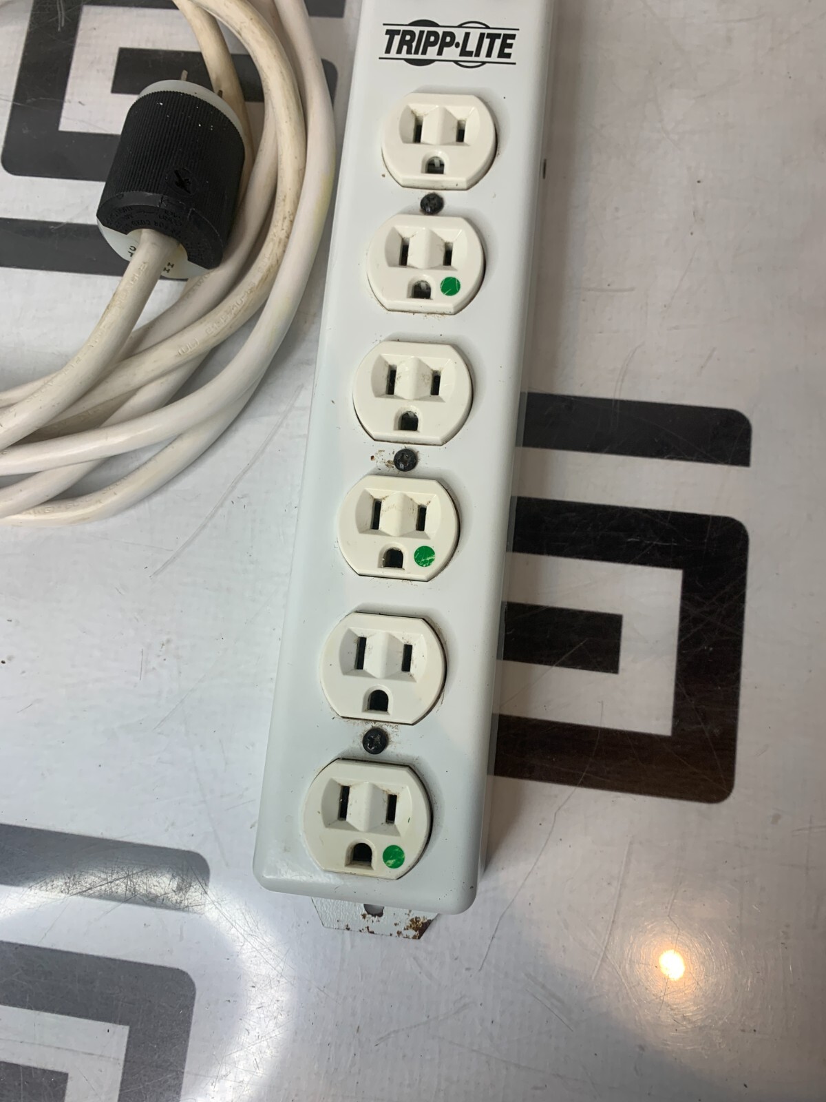 Used TRIPP LITE Hospital-Grade Power Strip 6 OUTLET PS-615-HG-OEM 15' Cord PS615HGOEM