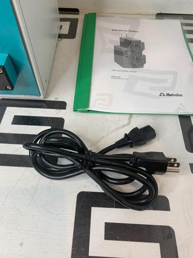 Used 843 Pump Station Titration Peristaltic