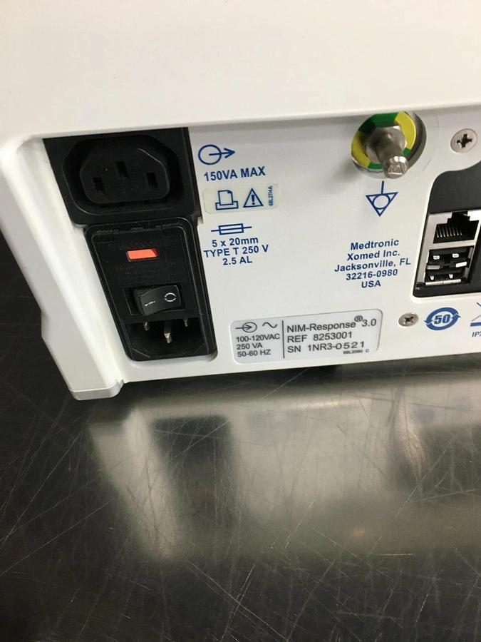 Used MEDTRONIC NIM RESPONSE 3.0 REF: 8253001 NERVE MONITORING SYSTEM TOUCHSCREEN