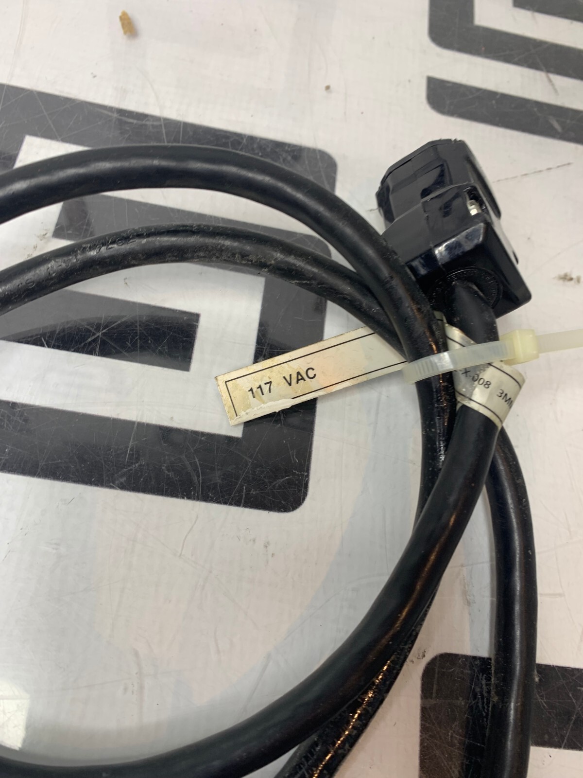 Used Gendex Orthoralix DDE 9200 Pan 15A 125V Power Supply Cord Cable Hubbell 117 VAC