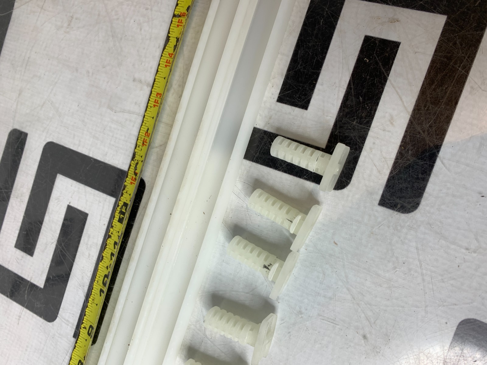 Used ASP Sterrad 100S Sterilizer 90-03638-0-002 Chamber Support Guide Rail Kit Assy