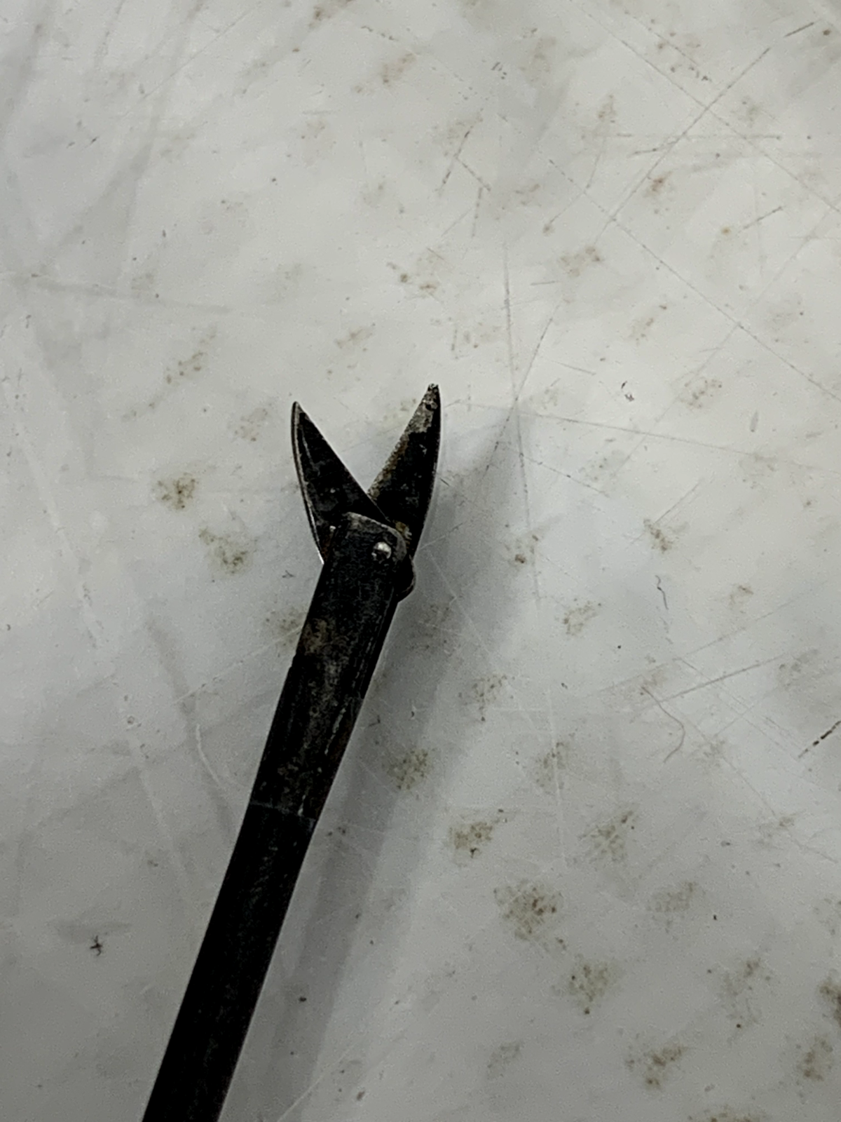 Used Pilling 50-6478 Jako-Kleinsasser Micro Laryngeal Scissors Straight Sharp 23cmENT