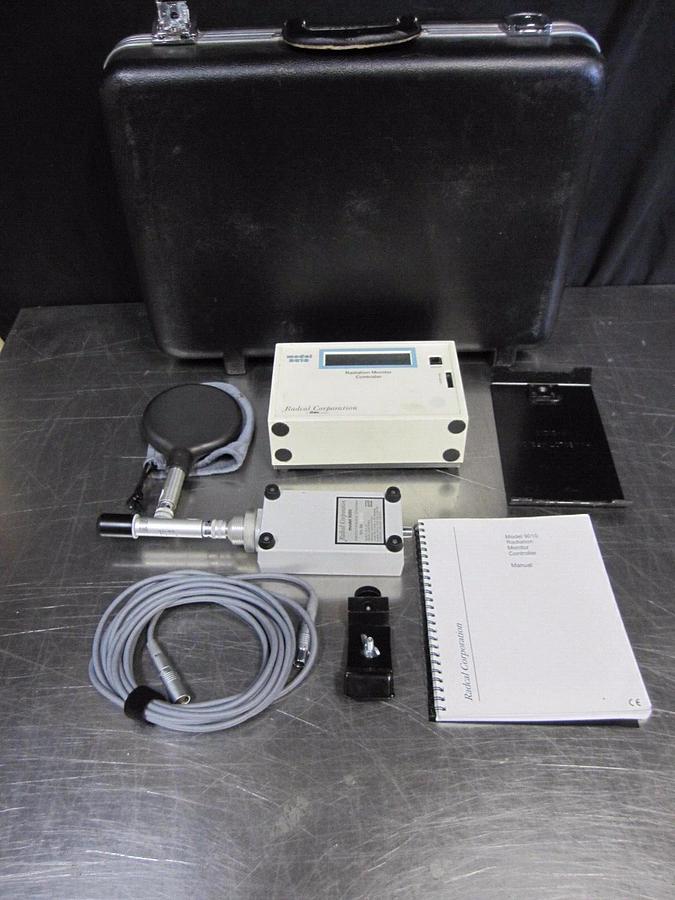 Used RadCal 9010 Radiation Monitor Controller Measurement System Xray 9060