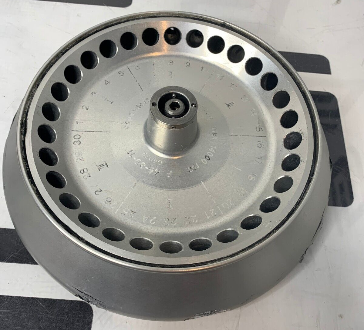 Used Eppendorf F 45-30-11 F45-30-11 30 Position Fixed Angle Rotor 5417R 5417C C