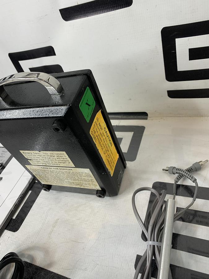 Used PARKS 811-B Doppler Flow Detector Model 9.3MHz Probe Ultrasonic 811B NEW BATTERY