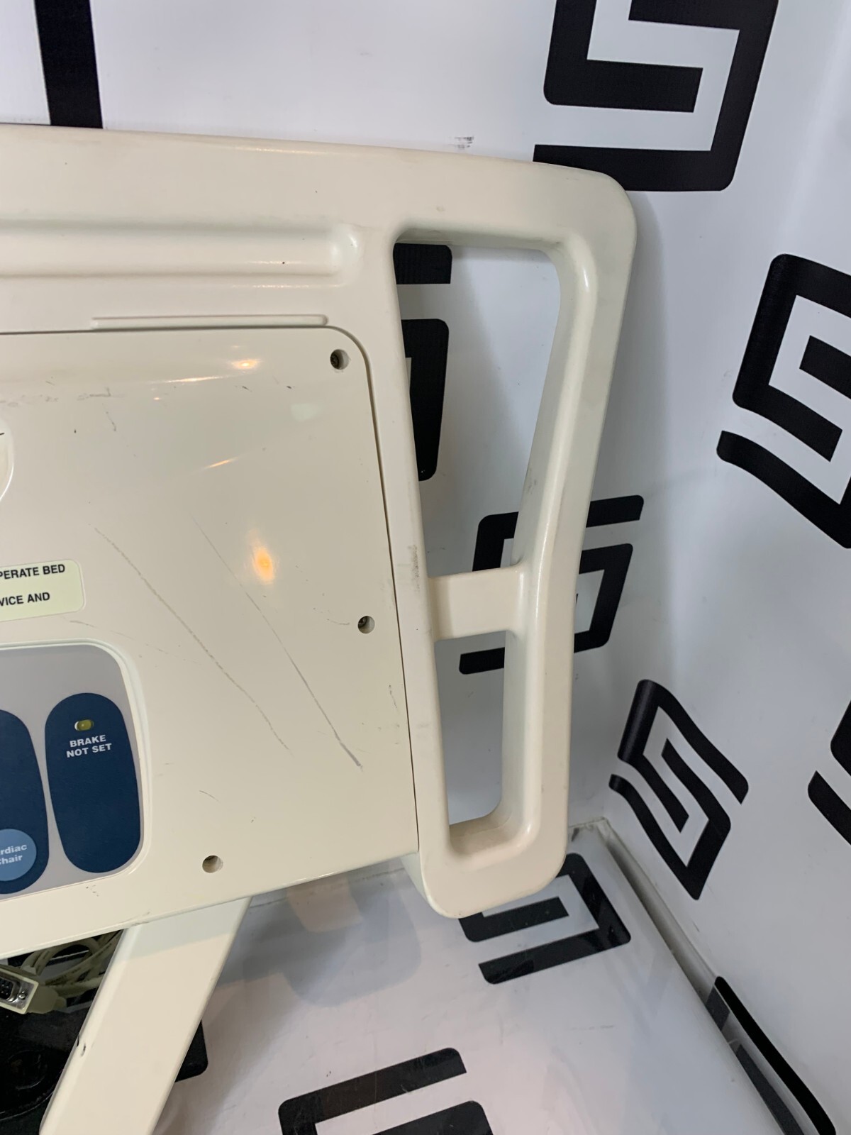 Used Stryker 3002 Secure II Hospital MED SURG BED Left Hand Siderail Controller ASSY