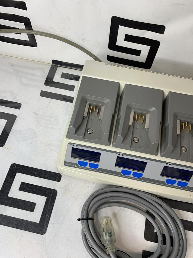 Used Stryker 6110-120 System 6 Battery Charger W/ 4 Charging Bays TESTED WARRANTY