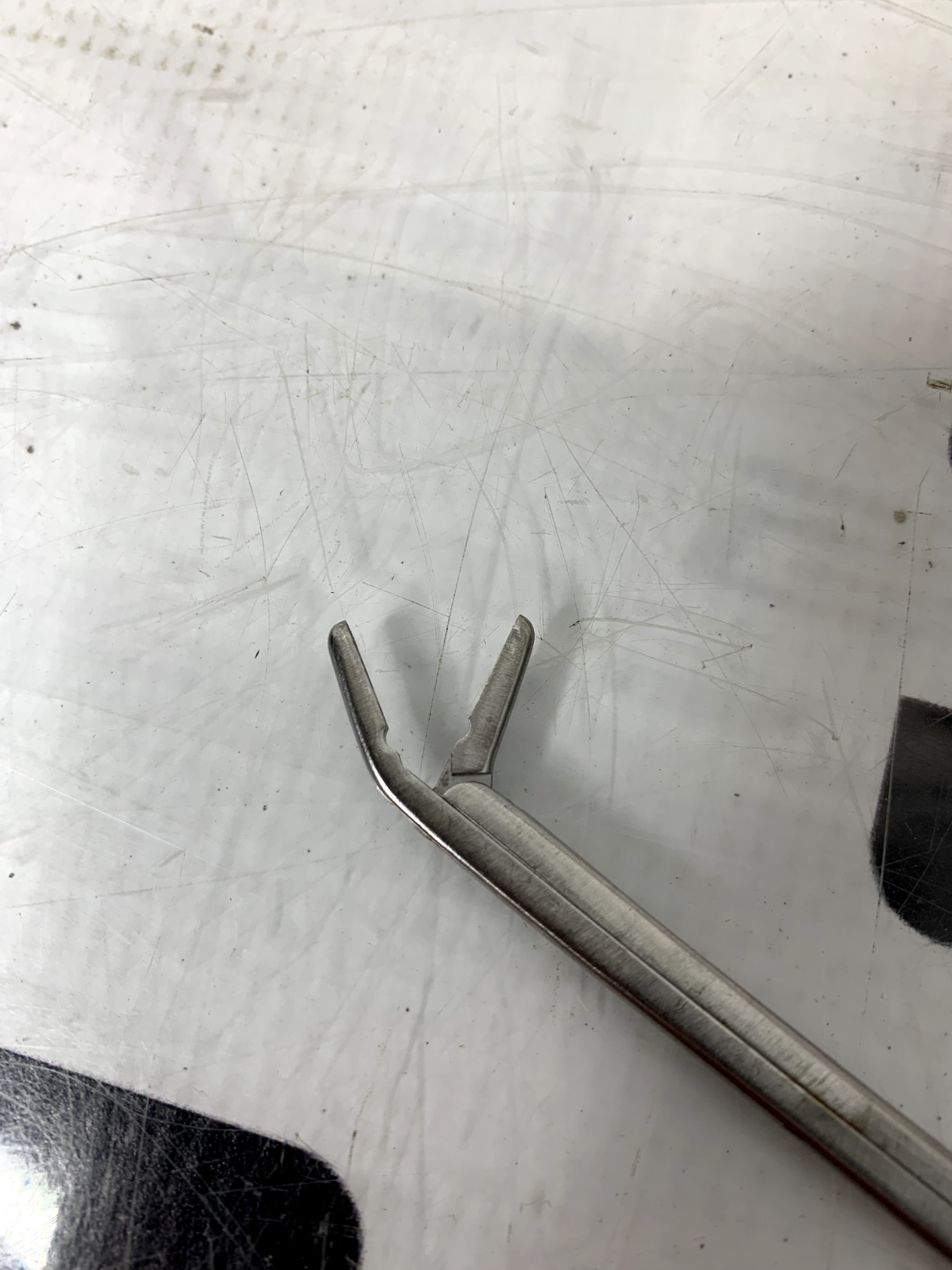 Used Jarit 280-406 Angled Rongeur Cushing 4.0mm x 10mm Up  230mm