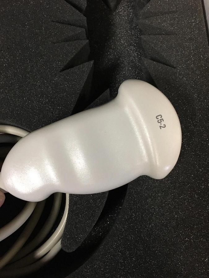 Used Philips Ultrasound Transducer Convex Curved Array Probe C5-2
