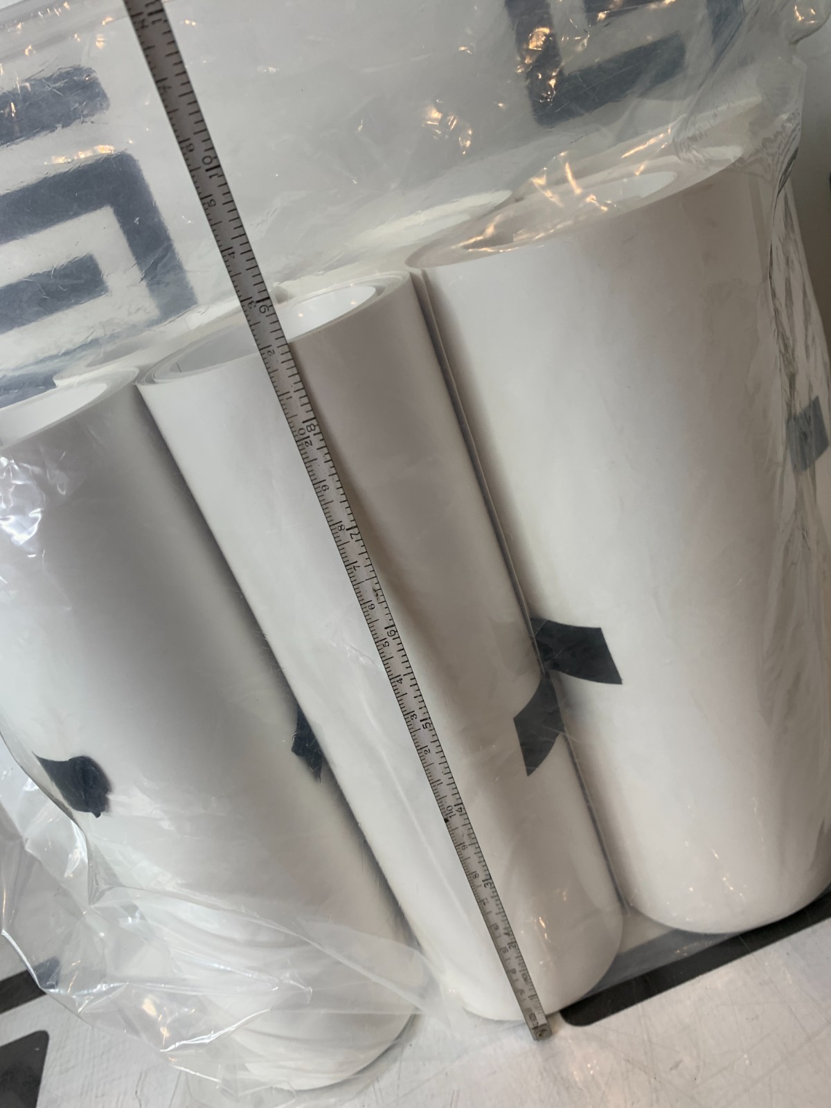 Used Stryker SDP1000 240-080-231 Printer Paper Print Media 6 Partial 8.5" Roll NO INK