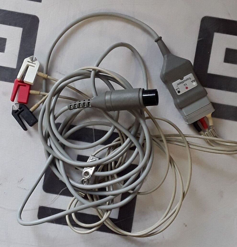 Used Tronomate AA2320 Trunk Lead Wires w/ Philips 3-lead Grabbers 6 Pin