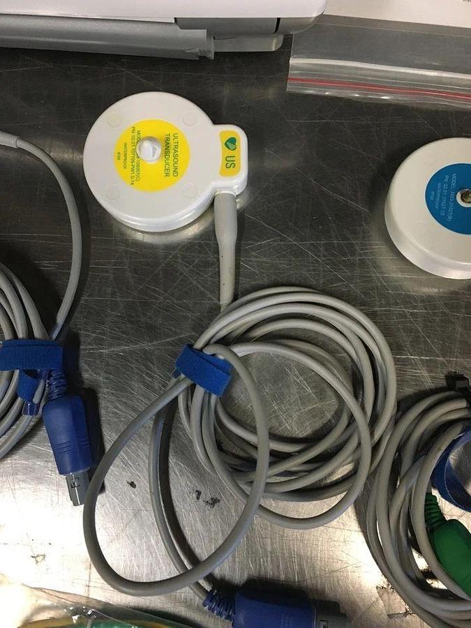 Used Cooper Surgical F9 Fetal & Maternal Heart Rate Monitor MS9-108022 W/ Transducers