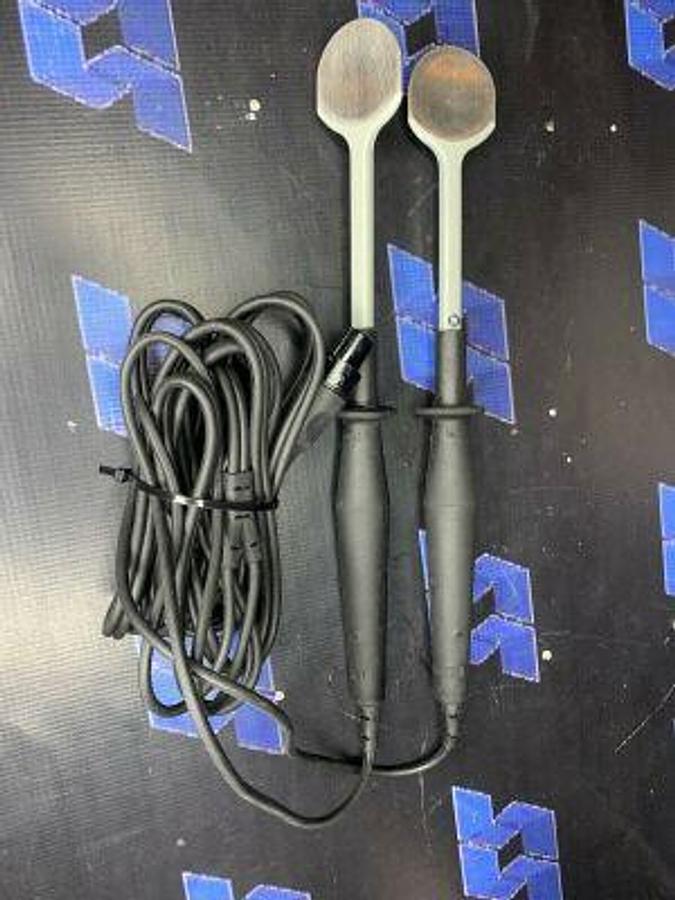 Used HEWLETT PACKARD Philips HP  M1743A SWITCHLESS INTERNAL HARD PADDLES 4.5 CM 1.8 IN