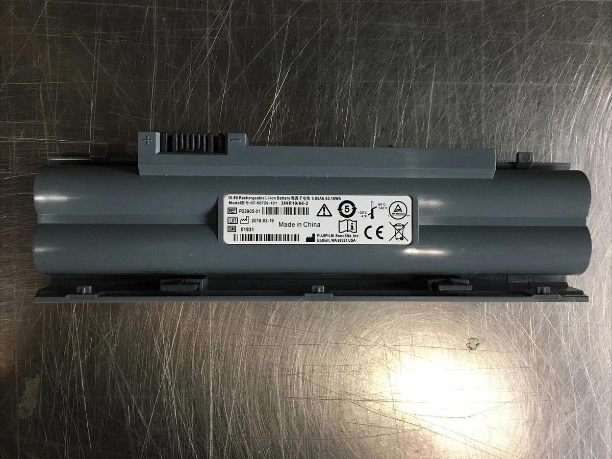 Used Sonosite Battery M-Turbo MicroMaxx Titan Ultrasound System P23905 P0716810.8 (B)