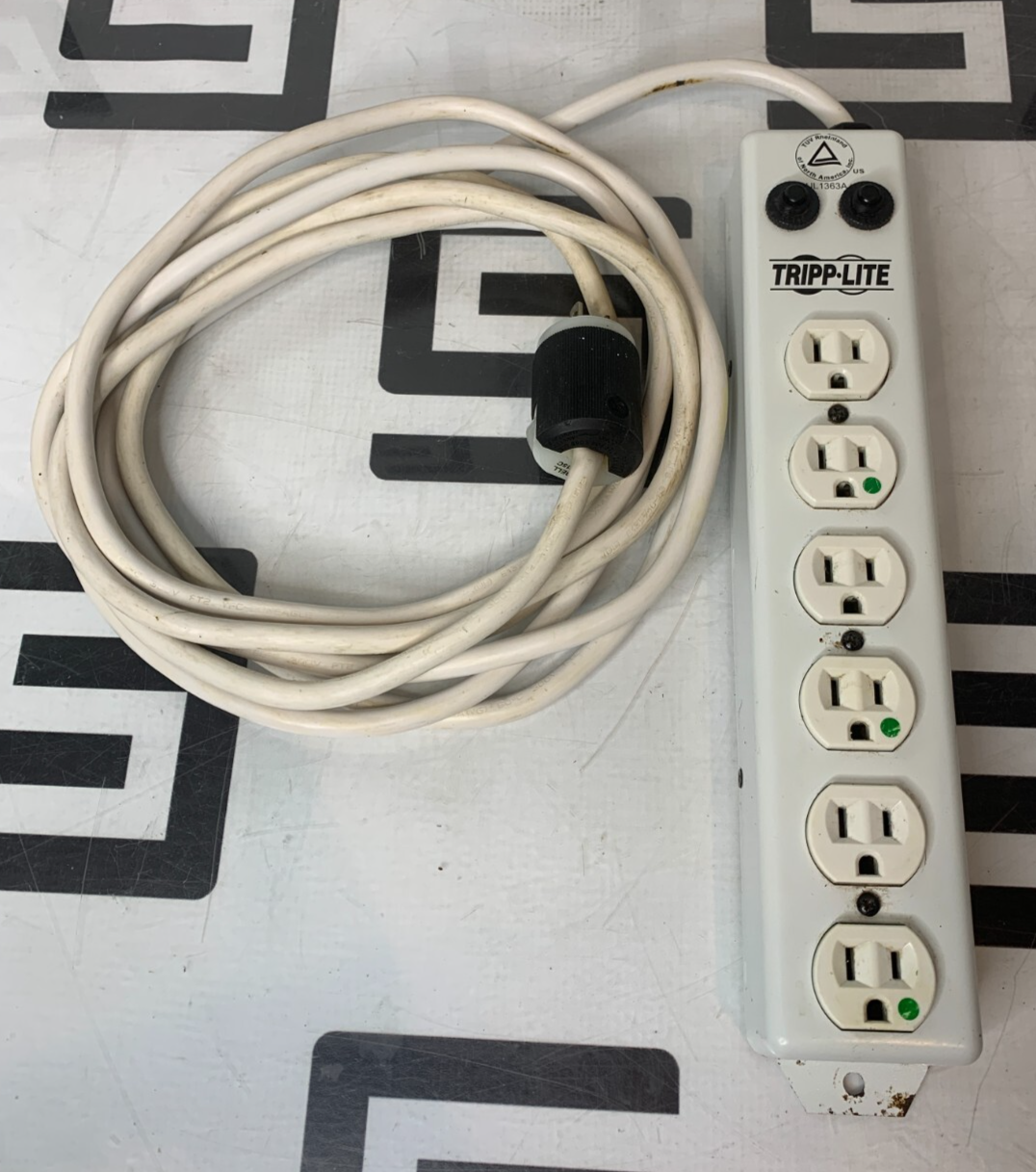 Used TRIPP LITE Hospital-Grade Power Strip 6 OUTLET PS-615-HG-OEM 15' Cord PS615HGOEM