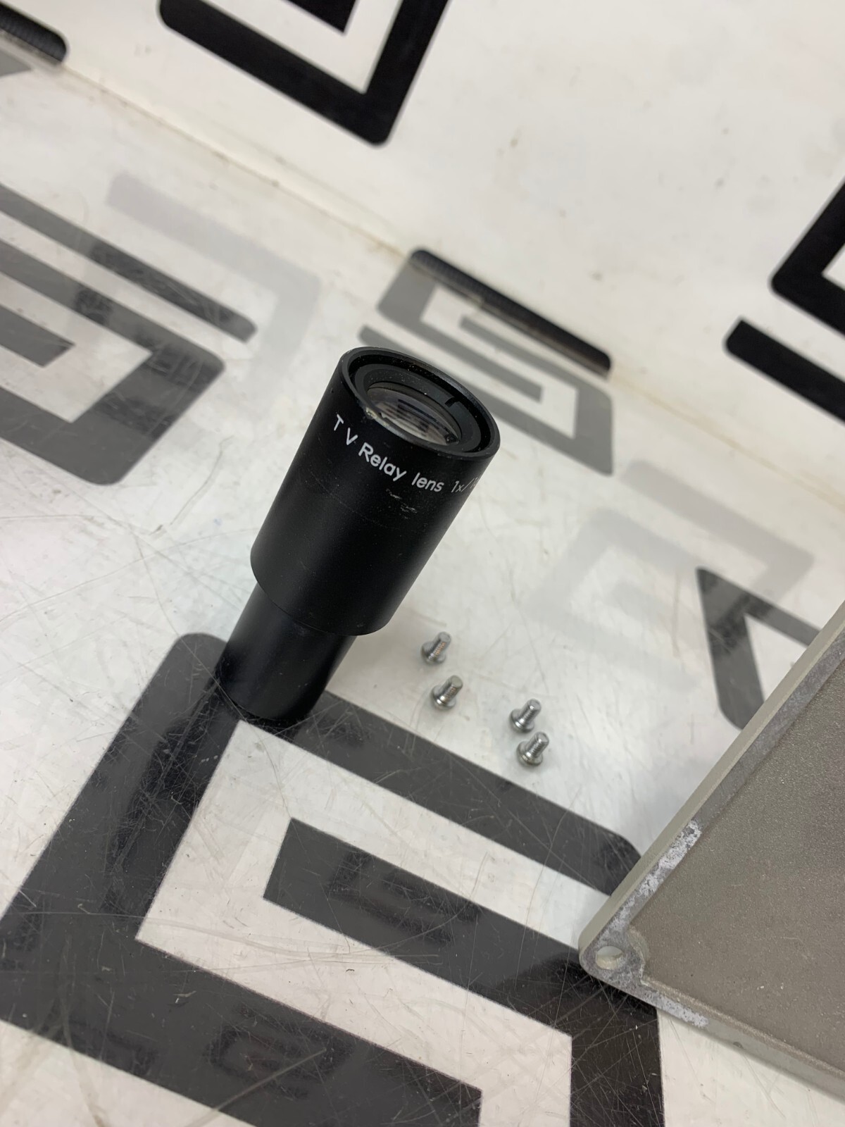 Used Nikon Diaphot Microscope T V Relay  lens 1x/16