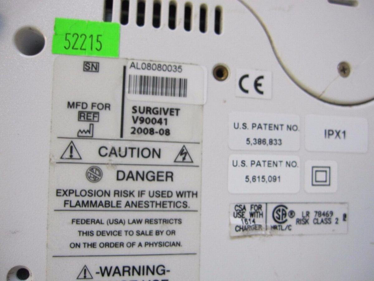 Used SMITHS MEDICAL SurgiVet V90041