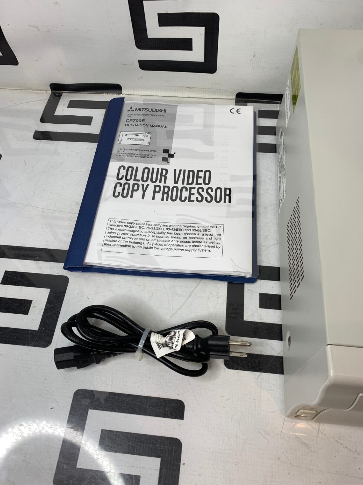 Used Mitsubishi CP700 Digital Color Thermal Printer Parallel CP700UM WARRANTY