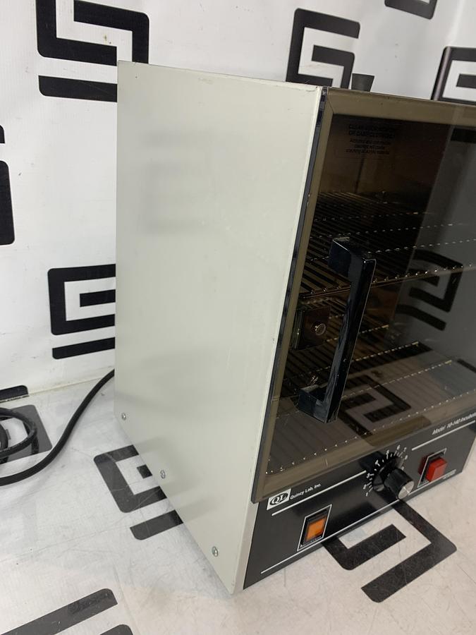 Used QUINCY LAB 10-140 Incubator Analog bemch Top 11"x15"x13" .7 Cu.Ft. 115V Acrylic