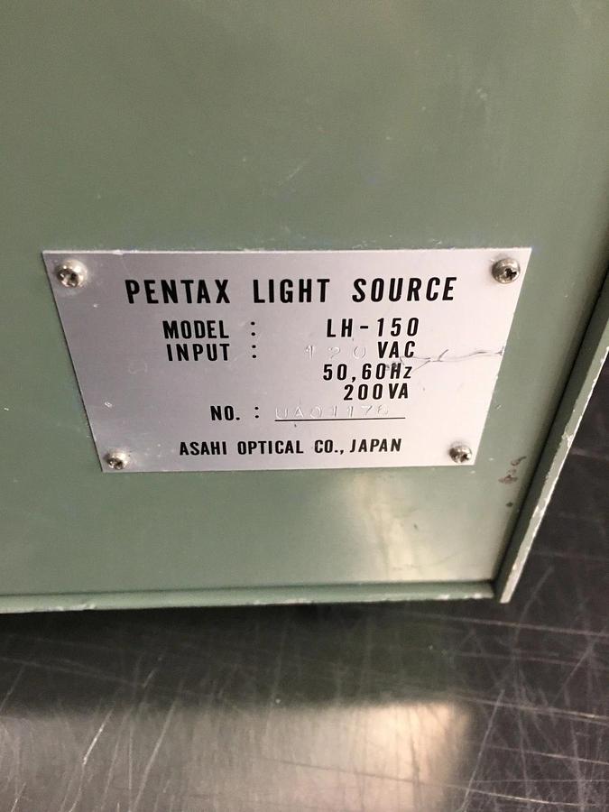 Used PENTAX LH-150 LIGHT SOURCE WARRANTY