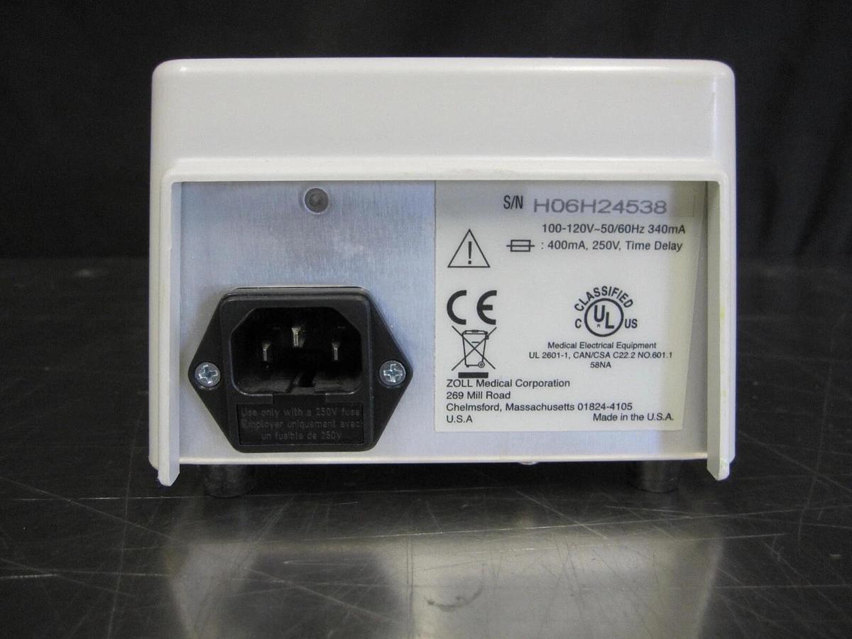 Used Zoll XL Battery Ready Base Power Charger Powercharger Quickcharge 1 x 1