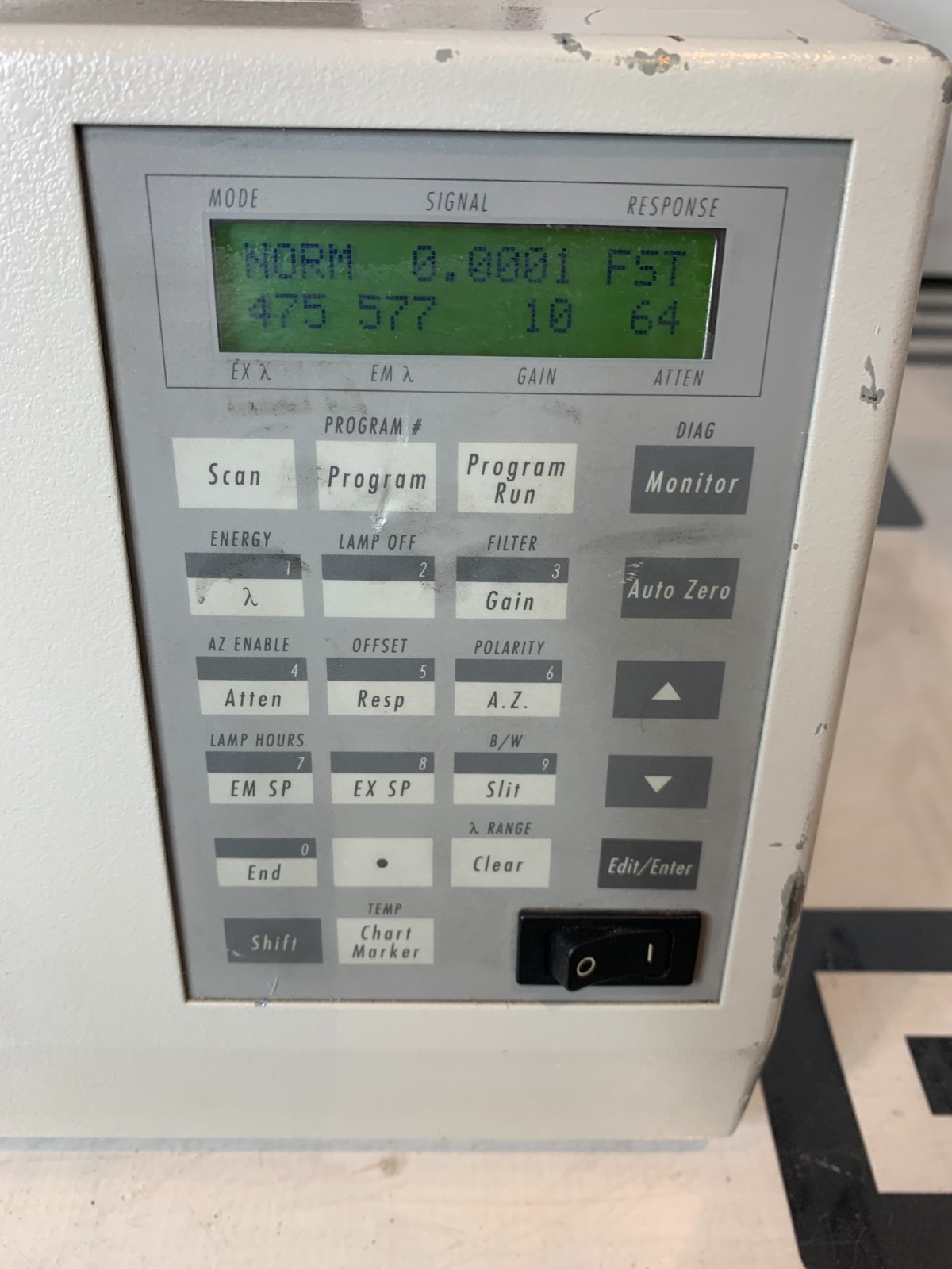 Used Waters 474 Scanning Fluorescence Lab Detector HPLC Chromatography 1.9 Lamp Hours